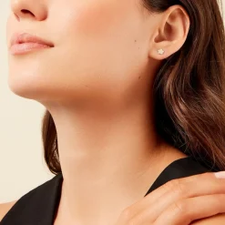 Discount Histoire d'Or Boucles D'oreilles Puces Heikki Or Jaune