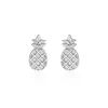Histoire d'Or Boucles D'oreilles Puces Harold Argent Blanc Oxyde De Zirconium