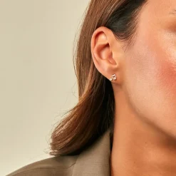 Histoire d'Or Boucles D'Oreilles Puces Hopcyn Or Jaune Oxyde De Zirconium* Boucles D'Oreilles|Clous D'Oreilles