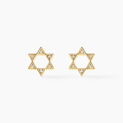 Histoire d'Or Boucles D'oreilles Puces Isak Or Jaune Diamant* Boucles D'Oreilles|Clous D'Oreilles