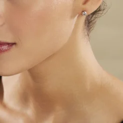 Histoire d'Or Boucles D'oreilles Puces Iloa Argent Blanc* Boucles D'Oreilles|Boucles D'Oreilles Fantaisie