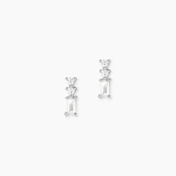 Histoire d'Or Boucles D'oreilles Puces Iolyn Argent Blanc Oxyde De Zirconium* Boucles D'Oreilles|Boucles D'Oreilles Fantaisie