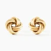 Discount Histoire d'Or Boucles D'oreilles Puces Ilhame Nid Or Jaune
