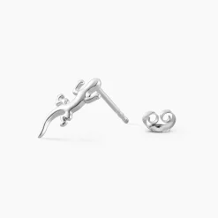 Discount Histoire d'Or Boucles D'oreilles Puces Ivelyse Argent Blanc