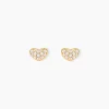 Histoire d'Or Boucles D'oreilles Puces Janice Plaqué Or Jaune Oxyde De Zirconium* Boucles D'Oreilles|Boucles D'Oreilles Fantaisie