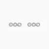 Histoire d'Or Boucles D'oreilles Puces Janys Argent Blanc Oxyde De Zirconium* Boucles D'Oreilles|Boucles D'Oreilles Fantaisie