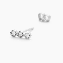 Histoire d'Or Boucles D'oreilles Puces Janys Argent Blanc Oxyde De Zirconium* Boucles D'Oreilles|Boucles D'Oreilles Fantaisie