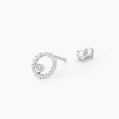 Histoire d'Or Boucles D'oreilles Puces Joeva Argent Blanc Oxyde De Zirconium* Boucles D'Oreilles|Boucles D'Oreilles Fantaisie