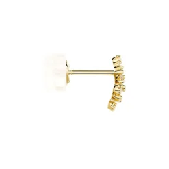 Online Histoire d'Or Boucles D'oreilles Puces Joy or jaune diamant