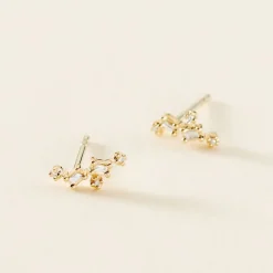 Online Histoire d'Or Boucles D'oreilles Puces Joy or jaune diamant