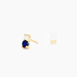 Sale Histoire d'Or Boucles D'Oreilles Puces Jetta Or Jaune Oxyde De Zirconium