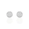 New Histoire d'Or Boucles D'oreilles Puces Kristin Or Blanc Diamant