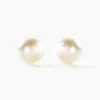 Histoire d'Or Boucles D'oreilles Puces Kesya Nacres Bouton Or Jaune Perle De Culture* Boucles D'Oreilles|Clous D'Oreilles