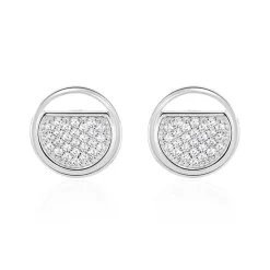 LAETIZIA Boucles D'oreilles Puces Clara Argent  Oxyde De Zirconium* Boucles D'Oreilles|Boucles D'Oreilles Fantaisie