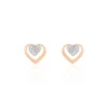 Histoire d'Or Boucles D'oreilles Puces Liana Or Rose Diamant* Boucles D'Oreilles|Clous D'Oreilles
