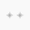 Histoire d'Or Boucles D'oreilles Puces Lysianne Argent Blanc Oxyde De Zirconium* Boucles D'Oreilles|Boucles D'Oreilles Fantaisie