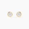 Histoire d'Or Boucles D'oreilles Puces Lane Or Jaune Strass* Boucles D'Oreilles|Clous D'Oreilles