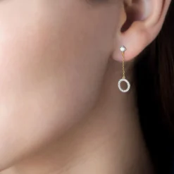 Sale Histoire d'Or Boucles D'oreilles Puces Lim Or Jaune