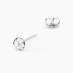 Histoire d'Or Boucles D'oreilles Puces Loeiza Argent Blanc Oxyde De Zirconium* Boucles D'Oreilles|Boucles D'Oreilles Fantaisie