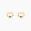 Histoire d'Or Boucles D'oreilles Puces Martella Or Jaune Saphir* Boucles D'Oreilles|Clous D'Oreilles
