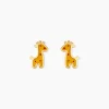 Hot Histoire d'Or Boucles D'Oreilles Puces Mostafa Or Jaune