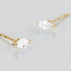 Discount Histoire d'Or Boucles D'oreilles Puces Muflier Or Jaune Oxyde