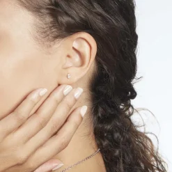 Discount Histoire d'Or Boucles D'oreilles Puces Muflier Or Jaune Oxyde