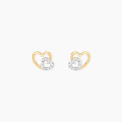 Histoire d'Or Boucles D'oreilles Puces Marineta Or Jaune Oxyde De Zirconium* Boucles D'Oreilles|Clous D'Oreilles