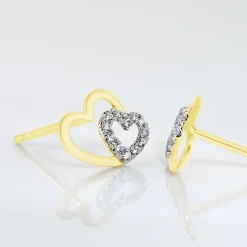 Histoire d'Or Boucles D'oreilles Puces Marineta Or Jaune Oxyde De Zirconium* Boucles D'Oreilles|Clous D'Oreilles