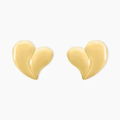 Clearance Histoire d'Or Boucles D'oreilles Puces Madlie Acier Jaune