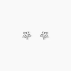 Histoire d'Or Boucles D'oreilles Puces Meriame Argent Blanc Oxyde De Zirconium* Boucles D'Oreilles|Boucles D'Oreilles Fantaisie