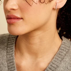 Histoire d'Or Boucles D'oreilles Puces Mabella Argent Blanc Oxyde De Zirconium* Boucles D'Oreilles|Boucles D'Oreilles Fantaisie