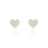 New Histoire d'Or Boucles D'oreilles Puces Marta Or Jaune