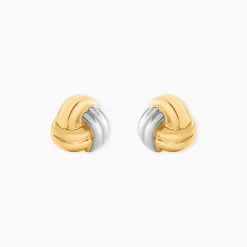 Histoire d'Or Boucles D'Oreilles Puces Narayan Or Bicolore* Boucles D'Oreilles|Clous D'Oreilles