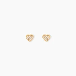 Histoire d'Or Boucles D'Oreilles Puces Nafissa Plaque Or Jaune Oxyde De Zirconium* Boucles D'Oreilles|Boucles D'Oreilles Fantaisie