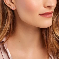 Histoire d'Or Boucles D'oreilles Puces Narelle Or Jaune Oxyde De Zirconium* Boucles D'Oreilles|Clous D'Oreilles