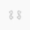 Histoire d'Or Boucles D'oreilles Puces Nonna Argent Blanc Oxyde De Zirconium* Boucles D'Oreilles|Boucles D'Oreilles Fantaisie