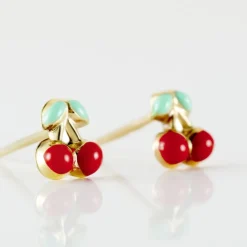 Histoire d'Or Boucles D'oreilles Puces Or Jaune Helicie Email* Boucles D'Oreilles|Clous D'Oreilles