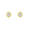 Outlet Histoire d'Or Boucles D'oreilles Puces Or Jaune Laurissa Diamants