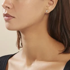 Outlet Histoire d'Or Boucles D'oreilles Puces Or Jaune Laurissa Diamants