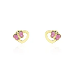 Histoire d'Or Boucles D'oreilles Puces Or Jaune Myrthale* Boucles D'Oreilles|Clous D'Oreilles