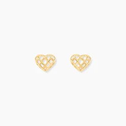 Histoire d'Or Boucles D'oreilles Puces Or Jaune Cicolluis* Boucles D'Oreilles|Clous D'Oreilles