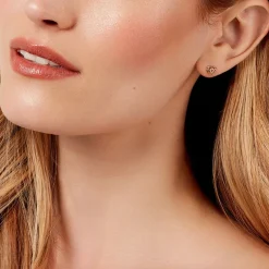 Histoire d'Or Boucles D'oreilles Puces Or Jaune Cicolluis* Boucles D'Oreilles|Clous D'Oreilles