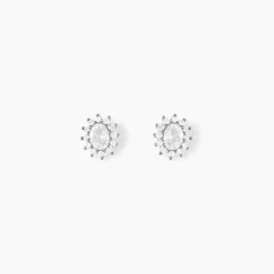 Histoire d'Or Boucles D'oreilles Puces Oliviane Argent Blanc Oxyde De Zirconium* Boucles D'Oreilles|Boucles D'Oreilles Fantaisie