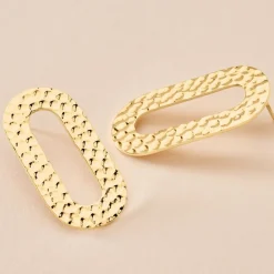 Histoire d'Or Boucles D'oreilles Puces Oren Acier Doré* Boucles D'Oreilles|Boucles D'Oreilles Fantaisie