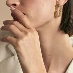 Histoire d'Or Boucles D'oreilles Puces Oren Acier Doré* Boucles D'Oreilles|Boucles D'Oreilles Fantaisie