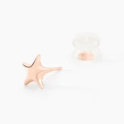 Histoire d'Or Boucles D'oreilles Puces Or Rose Lison Alphonsine* Boucles D'Oreilles|Clous D'Oreilles
