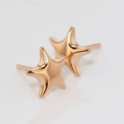 Histoire d'Or Boucles D'oreilles Puces Or Rose Lison Alphonsine* Boucles D'Oreilles|Clous D'Oreilles