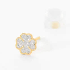 Histoire d'Or Boucles D'oreilles Puces Or Jaune Gontranie