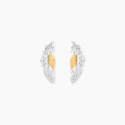 Hot Histoire d'Or Boucles D'Oreilles Puces Or Jaune Oxyde De Zirconium